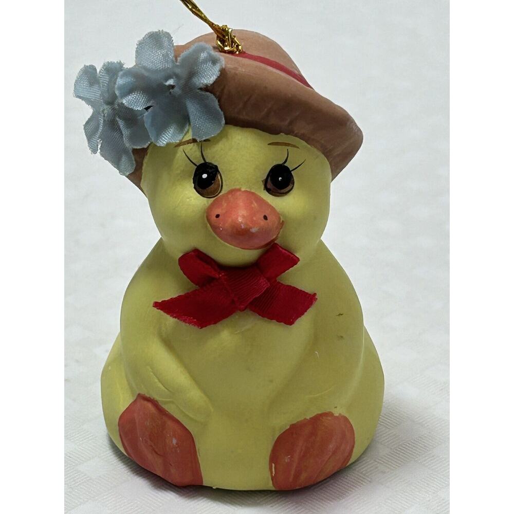 GiftCo Inc‎ Chick Chicken or Duck Bell Christmas or Easter Ornament